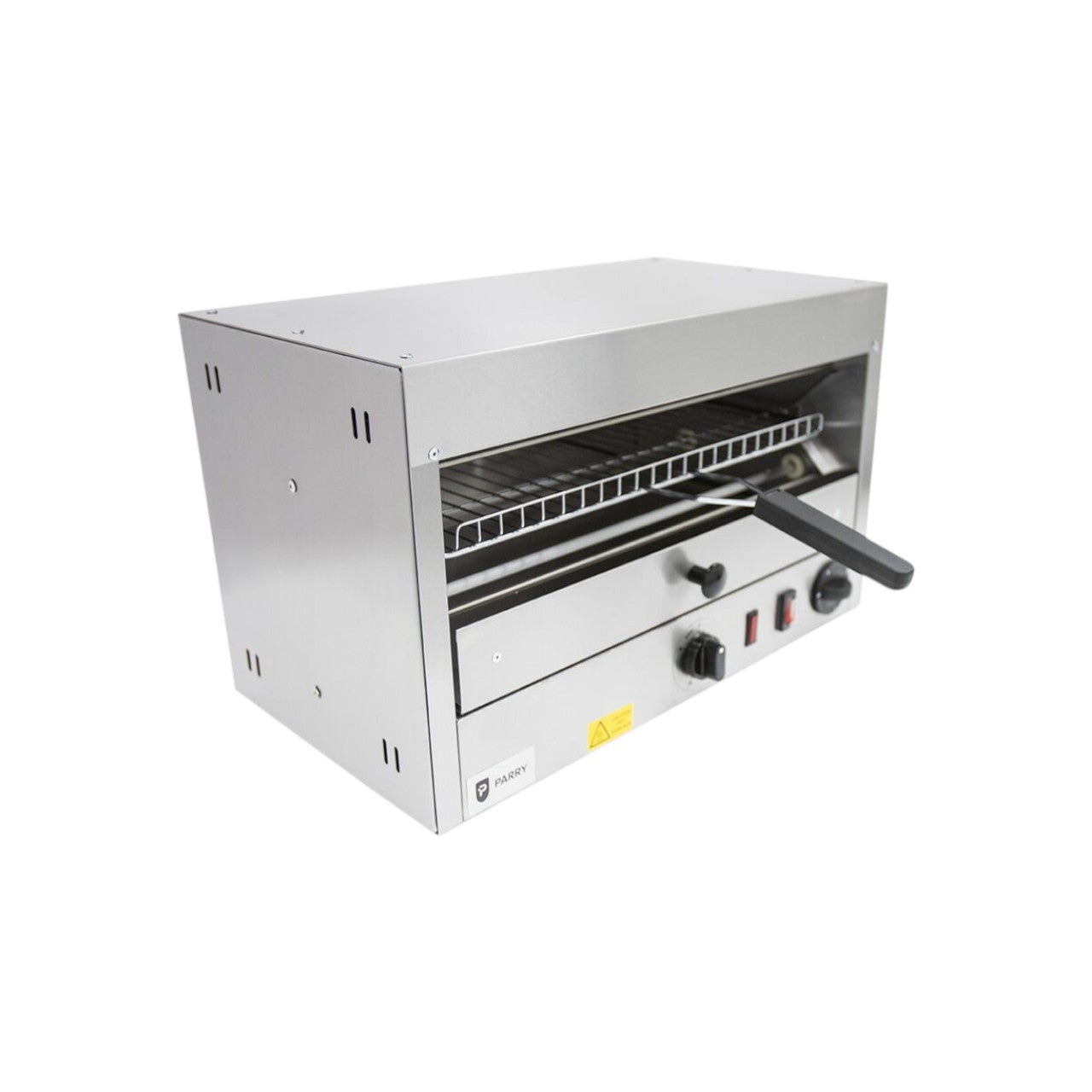 Electric Infra-Red Sandwich Grill – Stainless Steel, Timer, Removable Crumb Tray, 3kW, Countertop or Wall Mounted