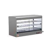 Digital Electric Heated Pie Cabinet – 3-Rack, 0–80°C, Internal Light, Sliding Glass Doors, Stainless Steel