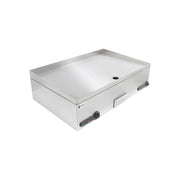 Double Zone Commercial Electric Griddle – 750mm Stainless Steel Plate, Dual 3kW Elements, Countertop
