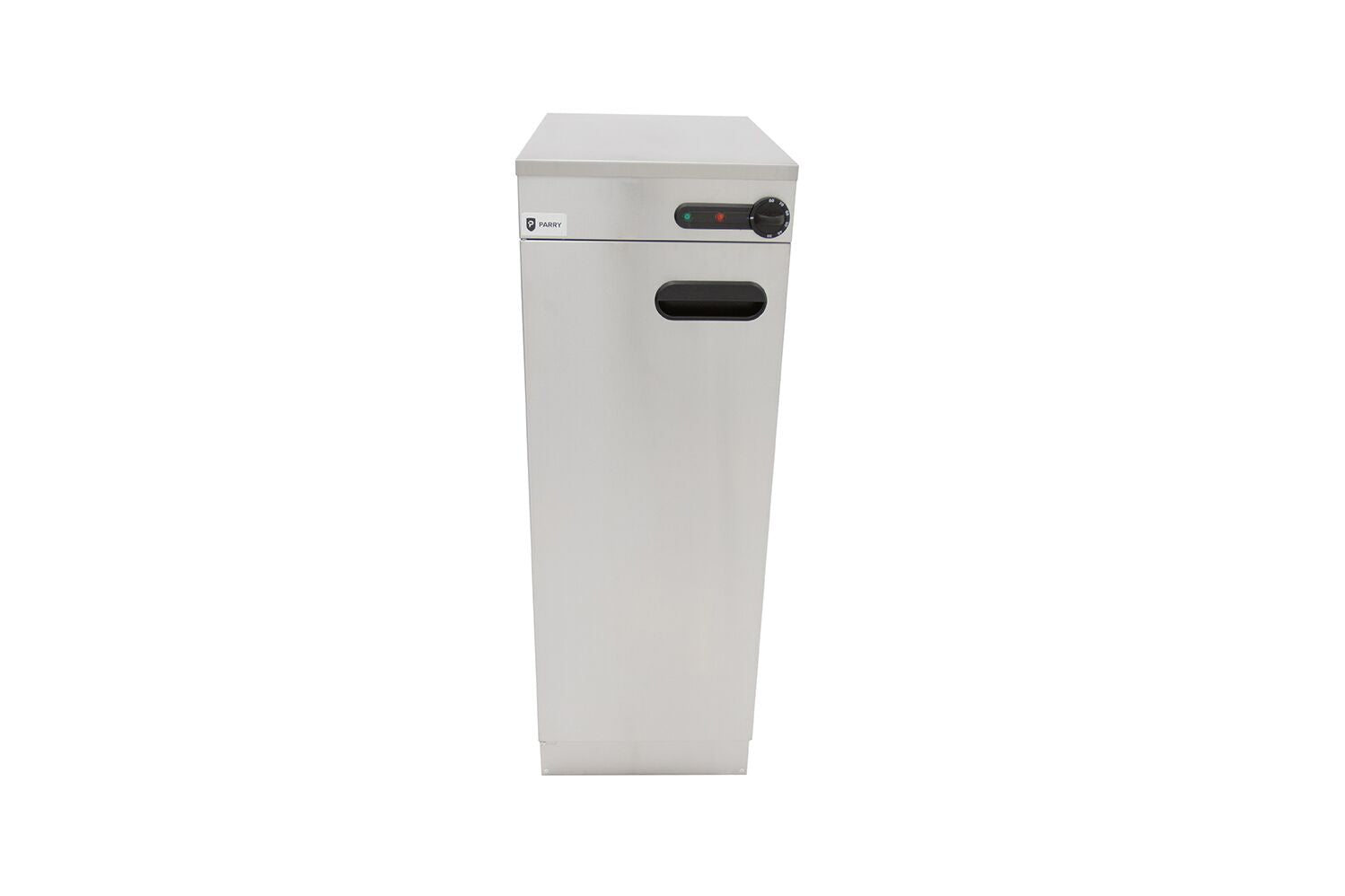 Short Single Door Electric Plate Warmer – Stainless Steel, 90 Plate Capacity, Thermostatic Control, Floor Standing, 2kW, 13A Plug