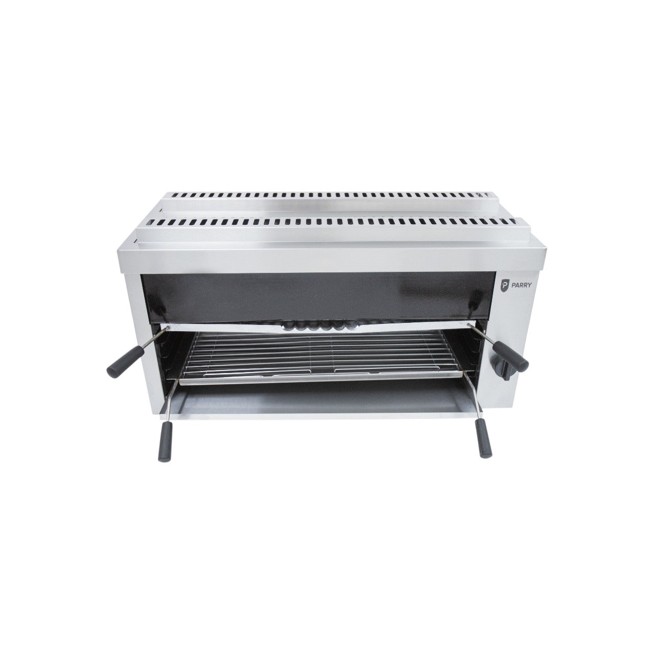 Natural Gas Salamander Wall Grill – High-Grade Stainless Steel, Dual Zone Cooking, Automatic Ignition, Adjustable Flame, Wall or Stand Mountable