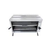 Natural Gas Salamander Wall Grill – Dual Zone, Auto Ignition, Adjustable Flame, Wall or Stand Mountable