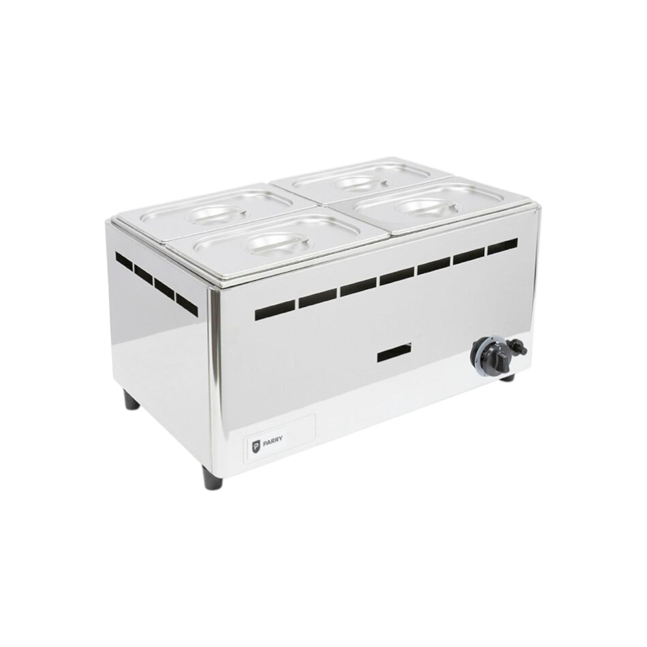 BMF1/1G LPG Wet Bain Marie – 4 x 1/4 Gastronorm Pan Stainless Steel Catering Counter Unit