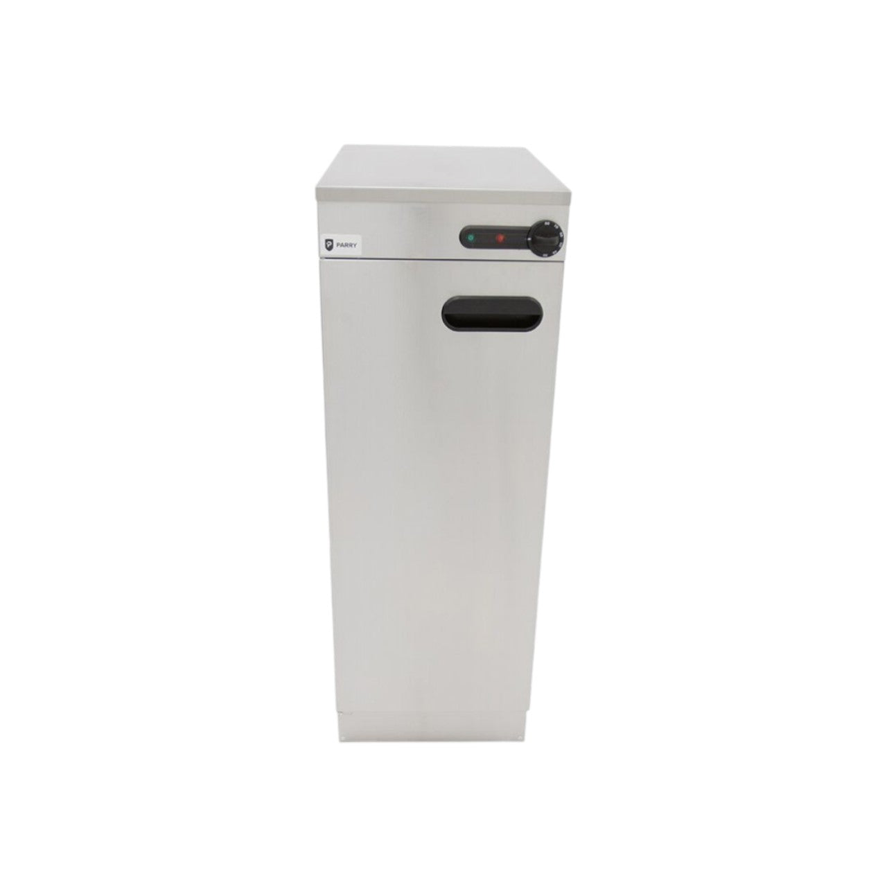 Short Single Door Electric Plate Warmer – Stainless Steel, 90 Plate Capacity, Thermostatic Control, Floor Standing, 2kW, 13A Plug
