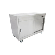 HOT15P 1500mm Pass-Through Hot Cupboard – Stainless Steel Heated Cabinet with Adjustable Shelves, Thermostatic Control & Castors, 13A Plug, Up to 80°C – Commercial Catering Equipment