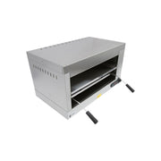 Electric Salamander Grill – 2.5kW Wall-Mount or Tabletop, Removable Pan & Toasting Rack, 3 Heat Settings