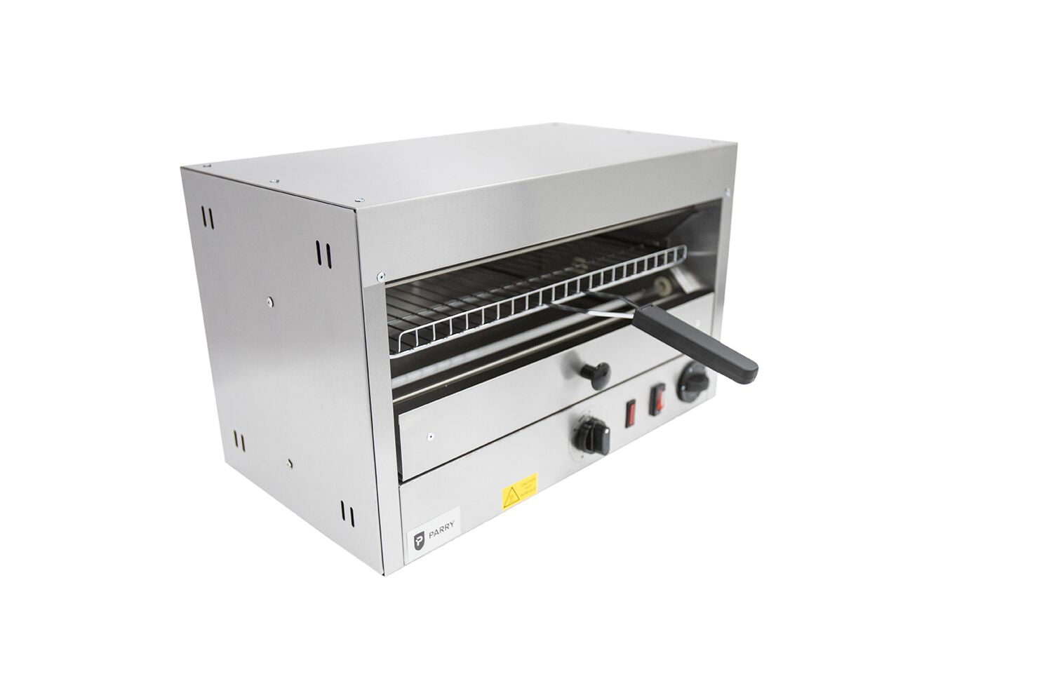 Electric Infra-Red Sandwich Grill – Stainless Steel, Timer, Removable Crumb Tray, 3kW, Countertop or Wall Mounted