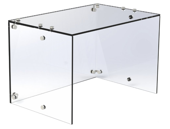 FS-A2 Flexi-Serve Ambient Stainless Steel Cupboard with Plain Top, LED Gantry & Rodded Shelves – 860x700x900mm, 89.5kg