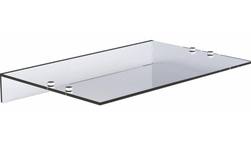 FS-A4 Flexi Serve Ambient Cupboard with LED Gantry, Stainless Steel Plain Top, GN-Compatible Shelves, 1495mm x 700mm x 900mm, Adjustable Storage, 109kg