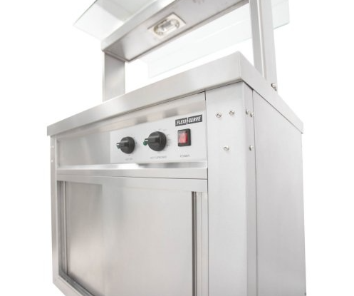 FS-HT2 Flexi-Serve Hot Top with Quartz Heated Gantry – Stainless Steel, 700mm Wide, Adjustable Shelves, Fan-Assisted Hot Cupboard