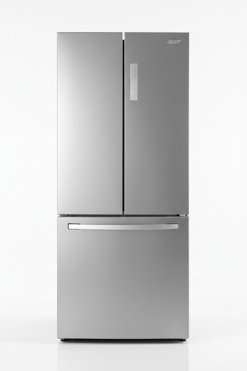 acer Double Door Upright Fridge
