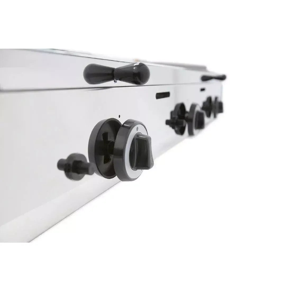LPG Gas Griddle – 3-Burner Stainless Steel, Thermostatic Control, Piezo Ignition, Removable Fat Tray, Natural Gas Kit Included
