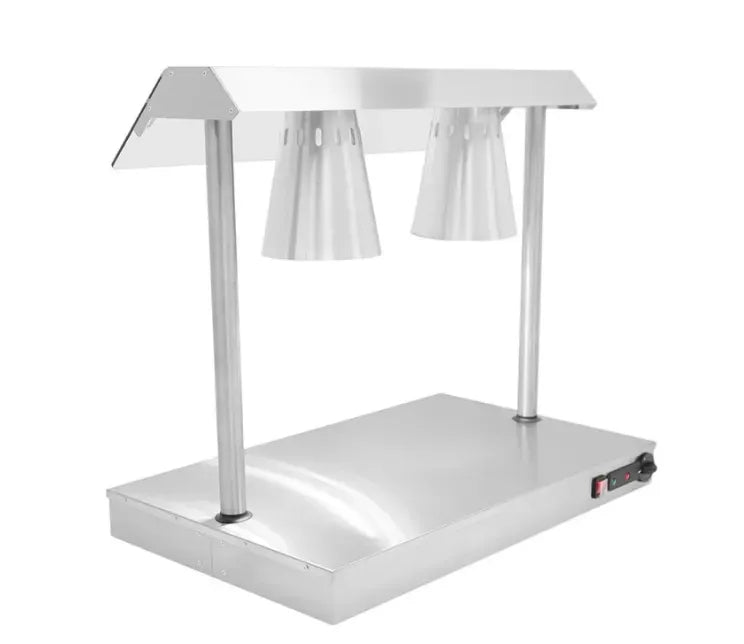 Carvery Servery with Heat Lamps – Stainless Steel Self-Service Hot Plate, 1kW, 825x505x737mm