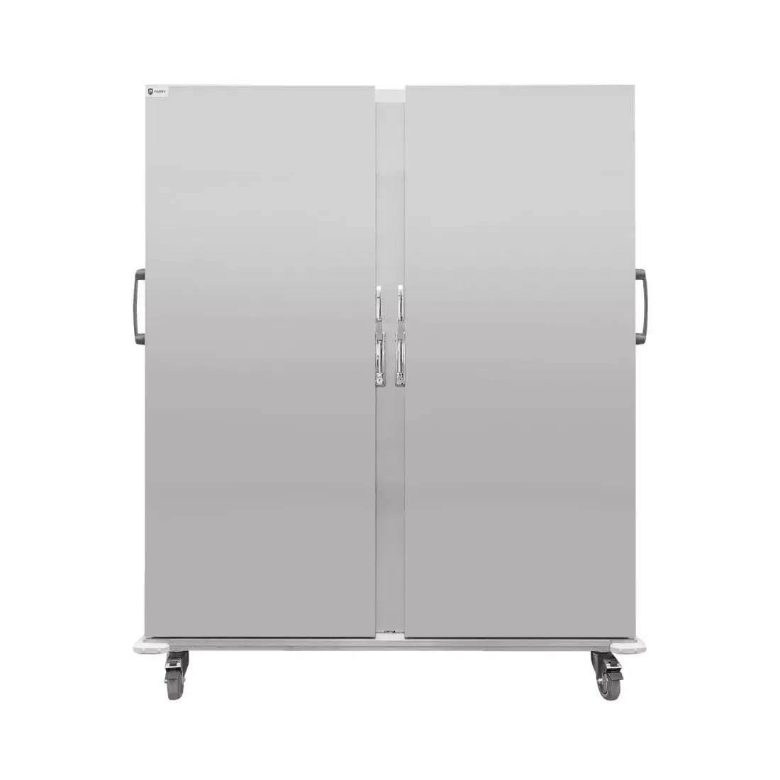 Double Banqueting Trolley – High-Capacity Mobile Heated Cabinet, Stainless Steel, 2 x 13A Plug