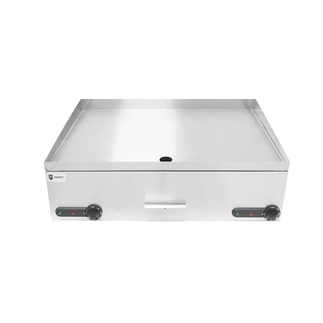 Double Zone Commercial Electric Griddle – 750mm Stainless Steel Plate, Dual 3kW Elements, Countertop