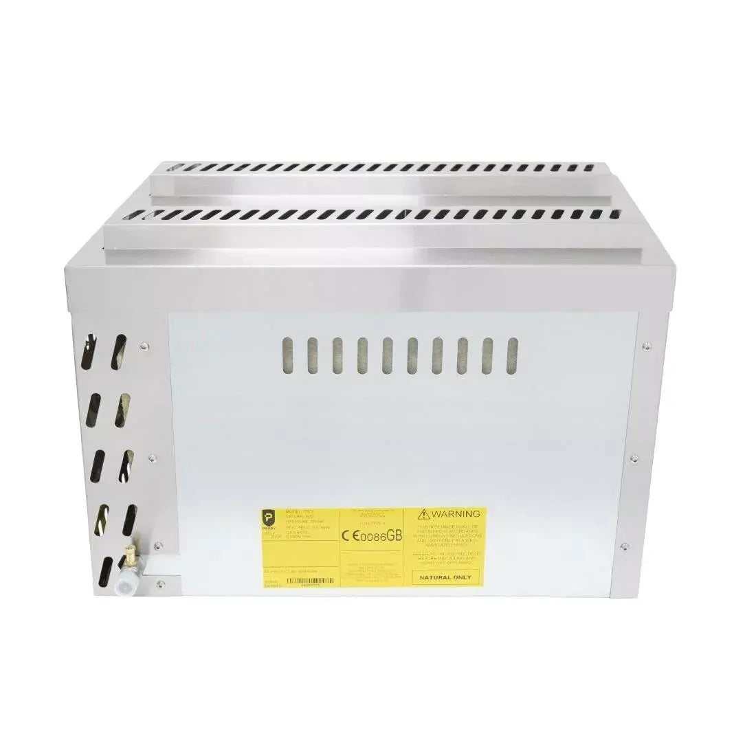 Natural Gas Salamander Wall Grill – Stainless Steel, Dual Zone Cooking, Wall or Stand Mounted