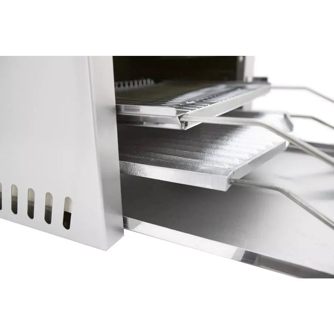 LPG Salamander Wall Grill – Dual Zone, Flame Failure Safety, Adjustable Heat, Removable Fat Tray