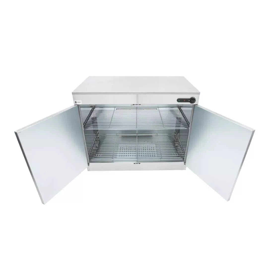 Double Door Electric Plate Warmer – 240 Plate Capacity, Stainless Steel, Thermostatic Control, Floor Standing