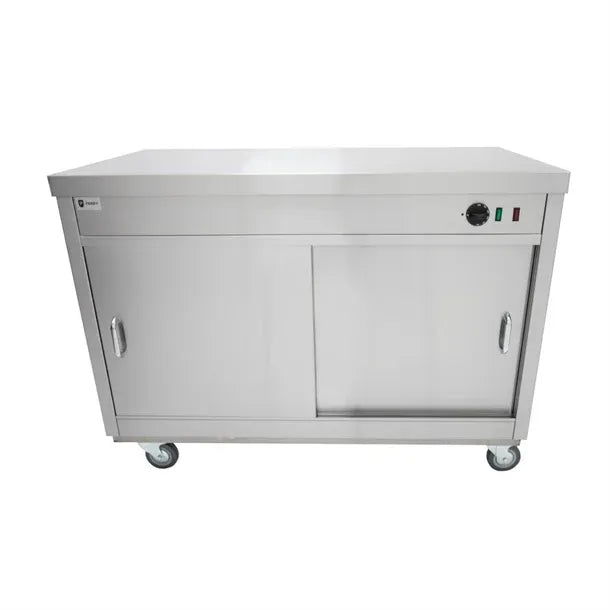 1800mm Pass-Through Hot Cupboard – Stainless Steel, Sliding Doors, Thermostatic Control, 3kW
