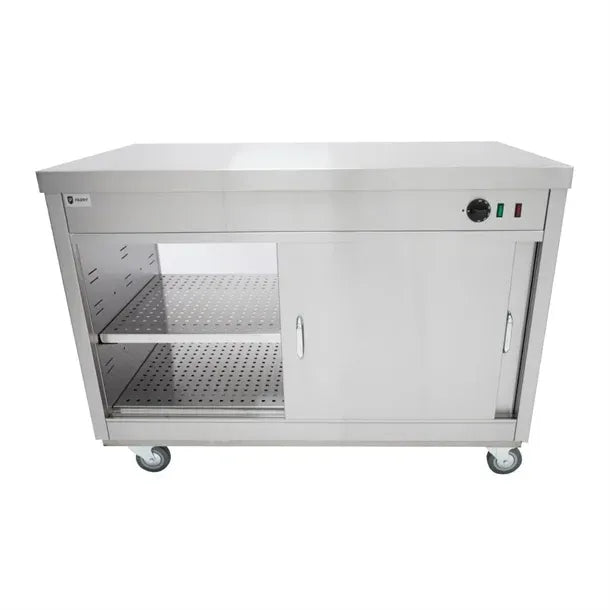 1800mm Pass-Through Hot Cupboard – Stainless Steel, Sliding Doors, Thermostatic Control, 3kW