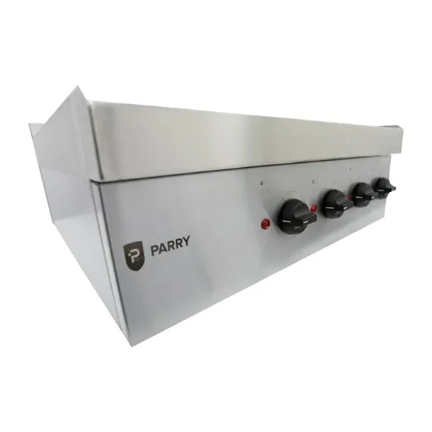 Commercial Double Electric Hob Unit – 4 Ring Countertop Cooker, Sealed Hot Plates, 6-Position Heat Control, 7kW
