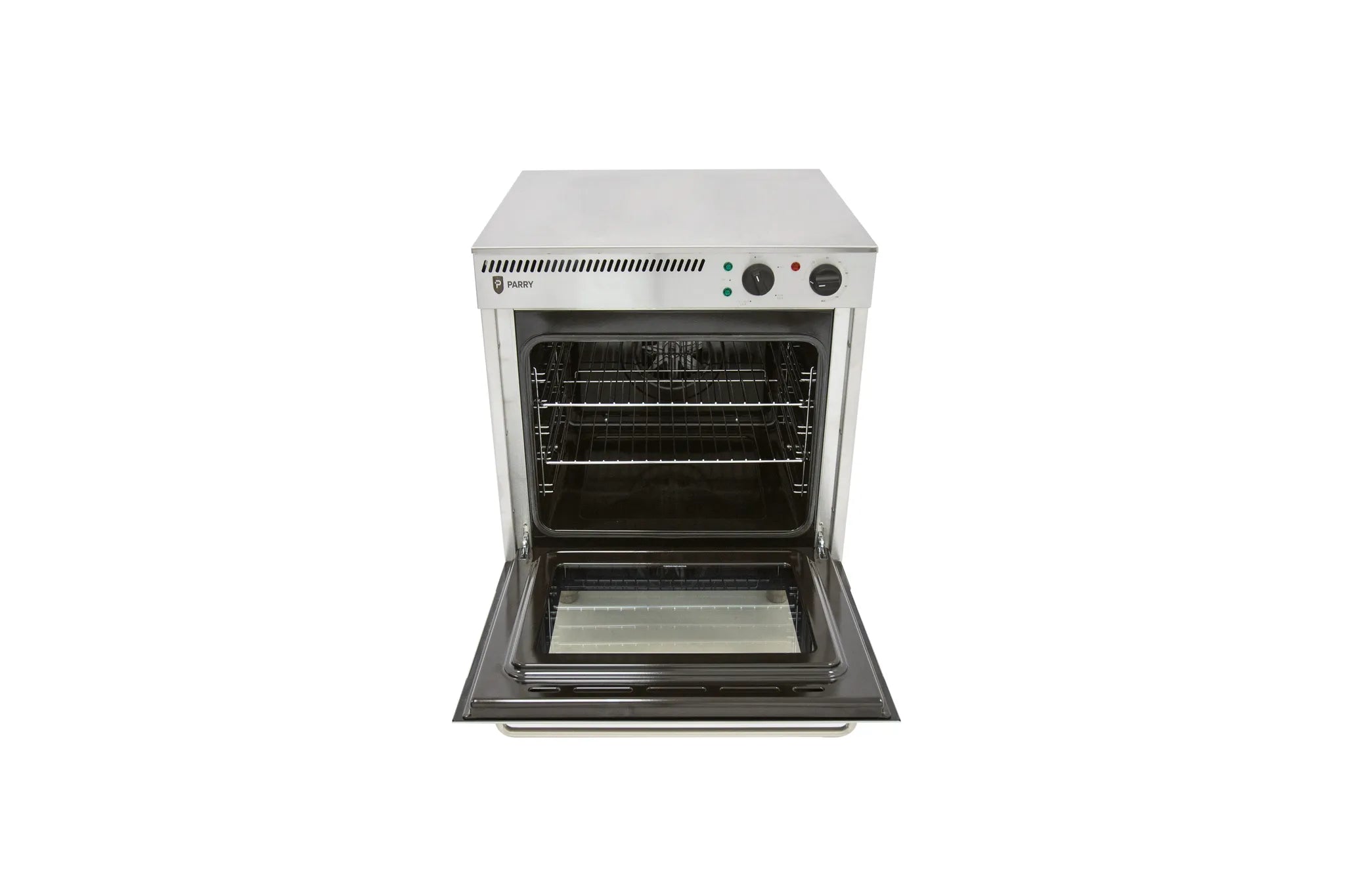 Commercial Electric Oven – Stainless Steel, Enamel Interior, Triple Glazed Door, 2 Chrome Shelves, 50–250°C