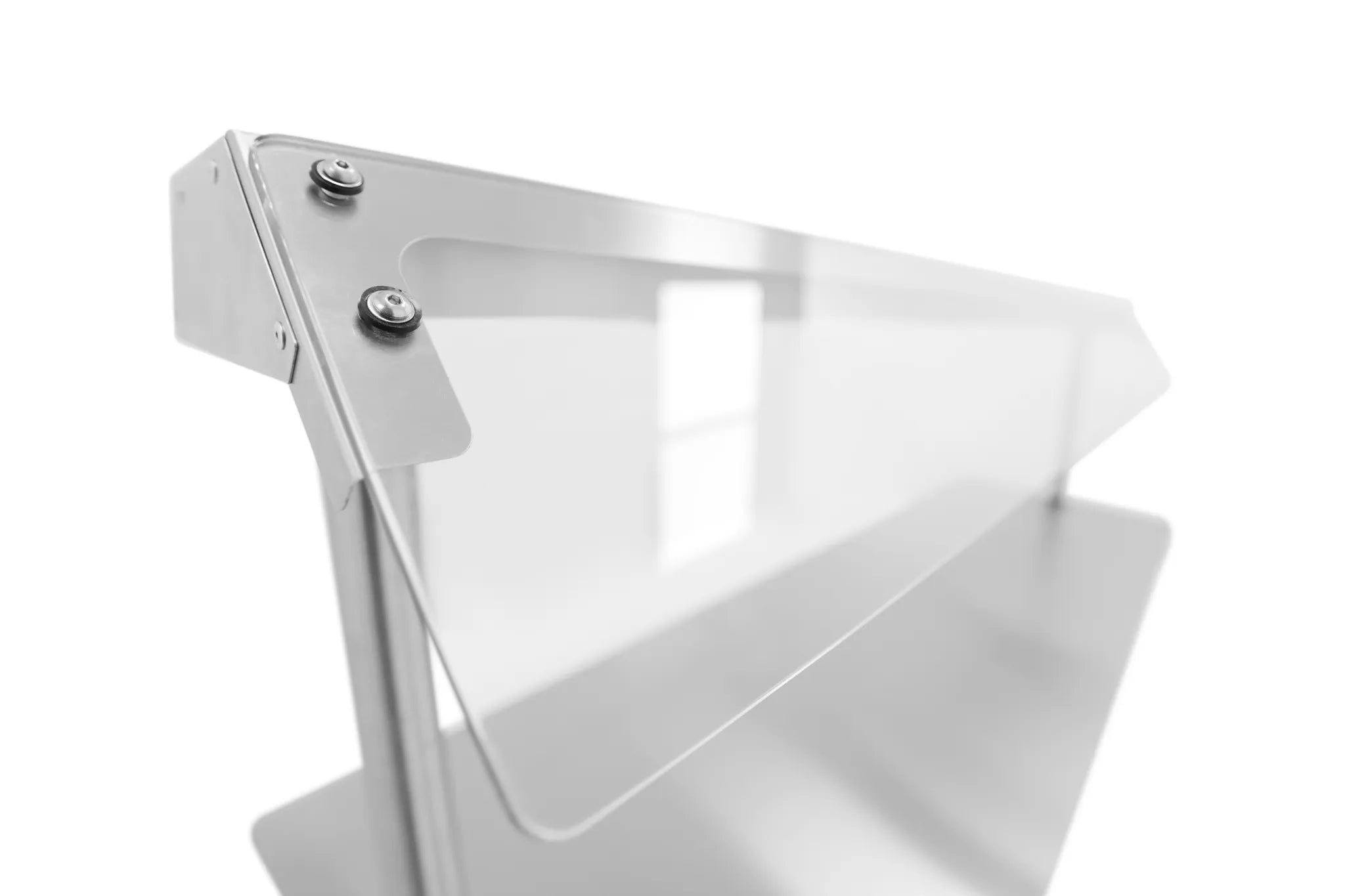 Electric Quartz Lamp Hot Food Display Unit – 4 Heat Lamps, 2kW, Stainless Steel, Glass Sneeze Guard, 13A Plug
