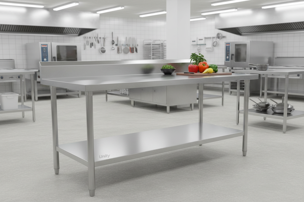 Unity Stainless Steel Prep Table